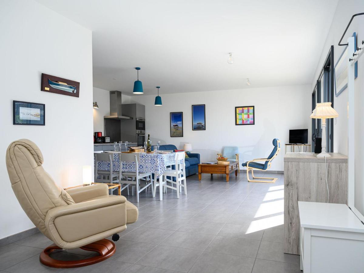 Maison Moderne Pres Plage Aiguillon - 2 Chambres, Terrasse, Jardin, Parking - Calme Et Confort - Fr-1-420-63 Arcachon Luaran gambar